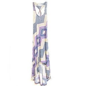 American Rag Multicolor Geometric Maxi Dress